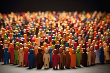 Diversity and inclusion poster. Diversity, equity and inclusion concept. Generative AIの素材