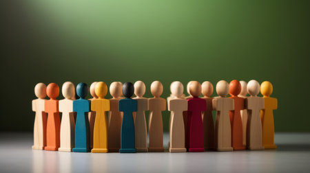 Diversity and inclusion poster. Diversity, equity and inclusion concept. Generative AIの素材