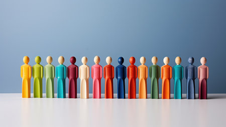 Diversity and inclusion poster. Diversity, equity and inclusion concept. Generative AIの素材