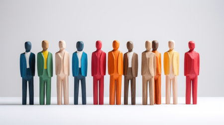 Diversity and inclusion poster. Diversity, equity and inclusion concept. Generative AIの素材