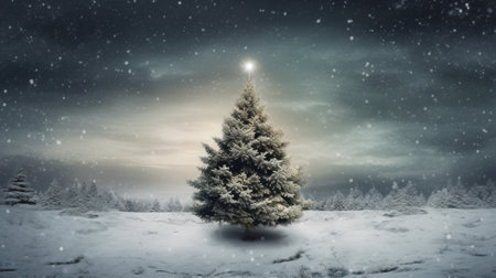 Christmas and new year holidays conceptの素材