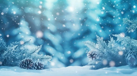 Christmas and new year holidays conceptの素材