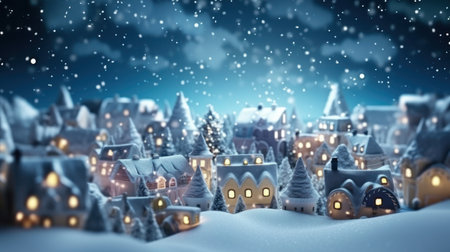 Christmas and new year holidays conceptの素材