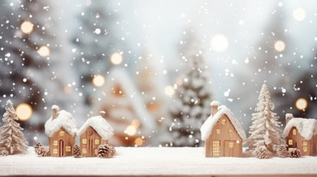 Christmas and new year holidays conceptの素材