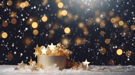 Christmas and new year holidays conceptの素材