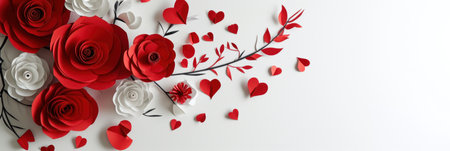 Valentine's day. Cute Valentine's day design. Romance backgroundの素材