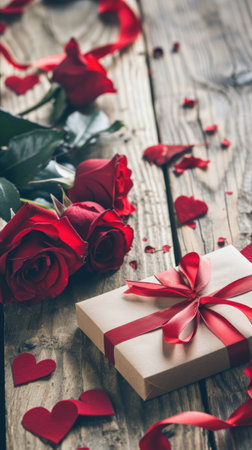 Valentine's day. Cute Valentine's day design. Romance backgroundの素材