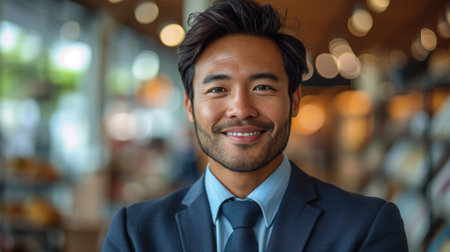Portrait of handsome confident man. Best candidate of jobの素材