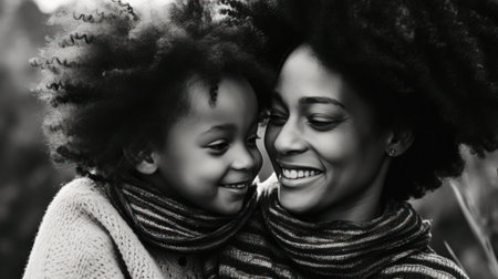 Mother's day. Love of a mother and baby. Family conceptの素材
