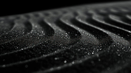 Dust-covered texture in low light.の素材
