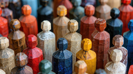 Diversity, equity, inclusion and belonging concept. DEIBの素材