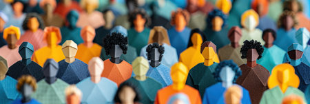 Diversity, equity, inclusion and belonging concept. DEIBの素材