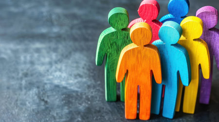 Diversity, equity, inclusion and belonging concept. DEIBの素材