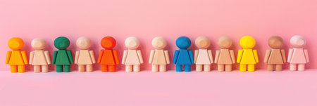 Diversity, equity, inclusion and belonging concept. DEIBの素材