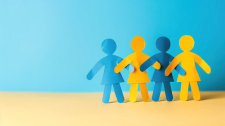 Diversity, equity, inclusion and belonging concept. DEIBの素材