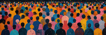 Diversity, equity, inclusion and belonging concept. DEIBの素材