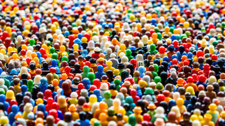 Diversity, equity, inclusion and belonging concept. DEIBの素材