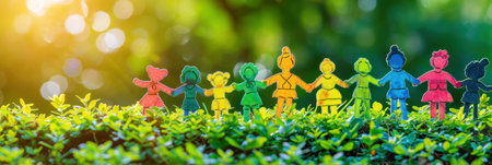 Diversity, equity, inclusion and belonging concept. DEIBの素材