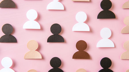 Diversity, equity, inclusion and belonging concept. DEIBの素材