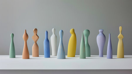 Diversity, equity, inclusion and belonging concept. DEIBの素材