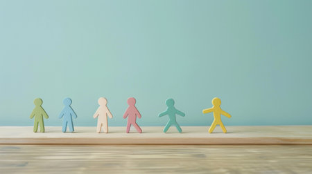 Diversity, equity, inclusion and belonging concept. DEIBの素材