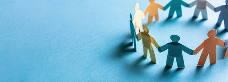 Diversity, equity, inclusion and belonging concept. DEIBの素材