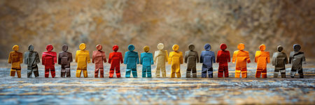 Diversity, equity, inclusion and belonging concept. DEIBの素材