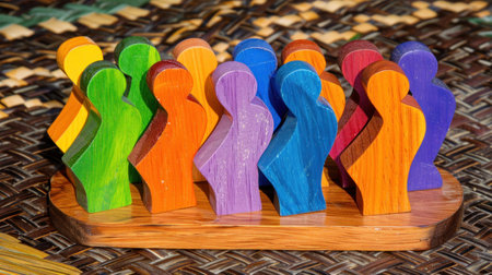 Diversity, equity, inclusion and belonging concept. DEIBの素材