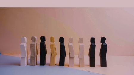 Diversity, equity, inclusion and belonging concept. DEIBの素材