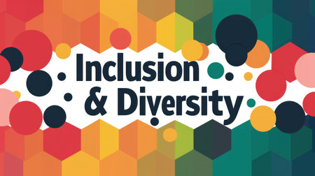 Diversity, equity, inclusion and belonging concept. DEIBの素材