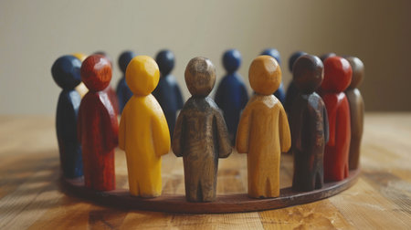 Diversity, equity, inclusion and belonging concept. DEIB. DEIの素材