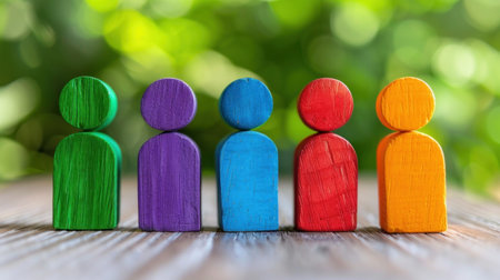 Diversity, equity, inclusion and belonging concept. DEIB. DEIの素材