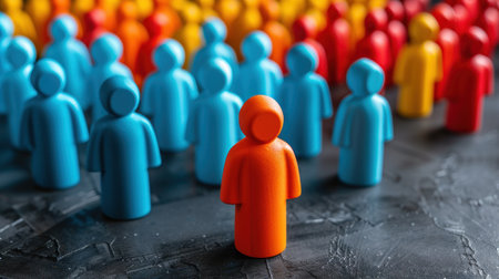 Diversity, equity, inclusion and belonging concept. DEIB. DEIの素材