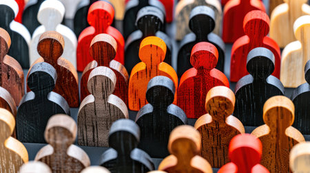 Diversity, equity, inclusion and belonging concept. DEIB. DEIの素材