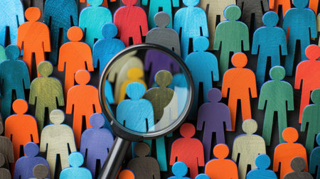 Best job candidate. Selection of job candidates. HRM or Human Resource Managementの素材