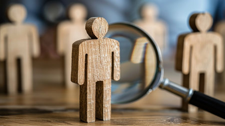 Best job candidate. Selection of job candidates. HRM or Human Resource Managementの素材