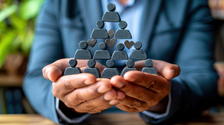 Best job candidate. Selection of job candidates. HRM or Human Resource Managementの素材