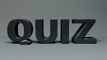 Quiz, test, exam, assessment. Quiz concept. Quiz timeの素材