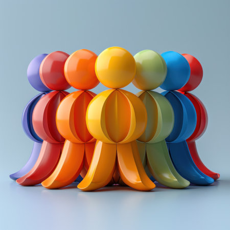 Diversity, equity, inclusion and belonging concept. DEIB.の素材