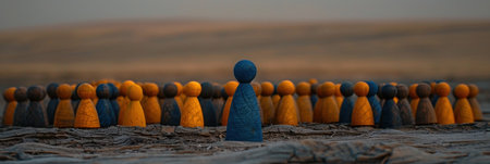 Diversity, equity, inclusion and belonging concept. DEIB.の素材