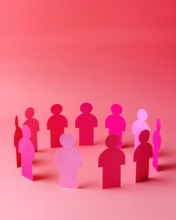 Diversity, equity, inclusion and belonging concept. DEIB.の素材