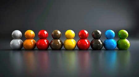 Diversity, equity, inclusion and belonging concept. DEIB.の素材