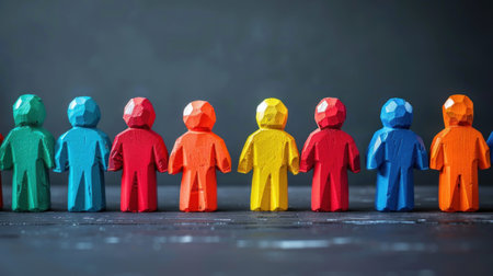 Diversity, equity, inclusion and belonging concept. DEIB.の素材