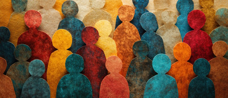 Diversity, equity, inclusion and belonging concept. DEIB. DEIの素材