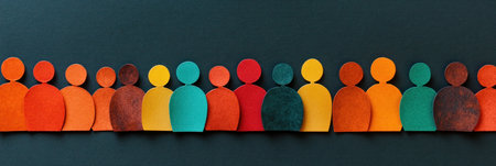 Diversity, equity, inclusion and belonging concept. DEIB. DEIの素材