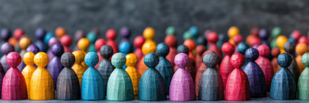 Diversity, equity, inclusion and belonging concept. DEIB. DEIの素材