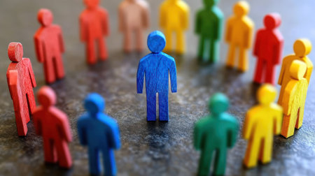 Diversity, equity, inclusion and belonging concept. DEIB. DEIの素材