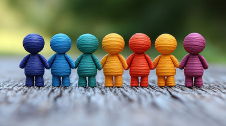 Diversity, equity, inclusion and belonging concept. DEIB. DEIの素材