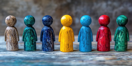 Diversity, equity, inclusion and belonging concept. DEIB. DEIの素材