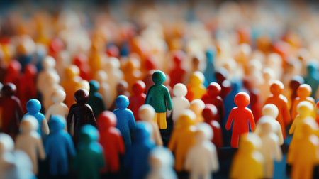 Diversity, equity, inclusion and belonging concept. DEIB. DEIの素材